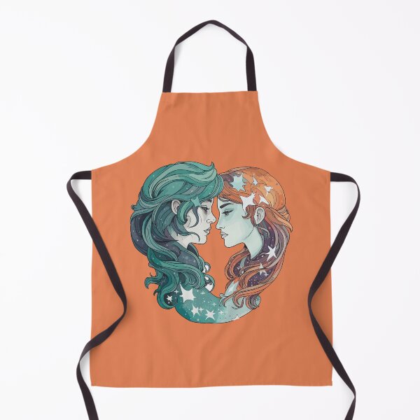 Item preview, Dual Nature: Gemini's Infinite Reflection designed and sold by TrendyArtInk.