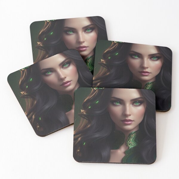 Item preview, Woman in Green designed and sold by Derek Gillette.