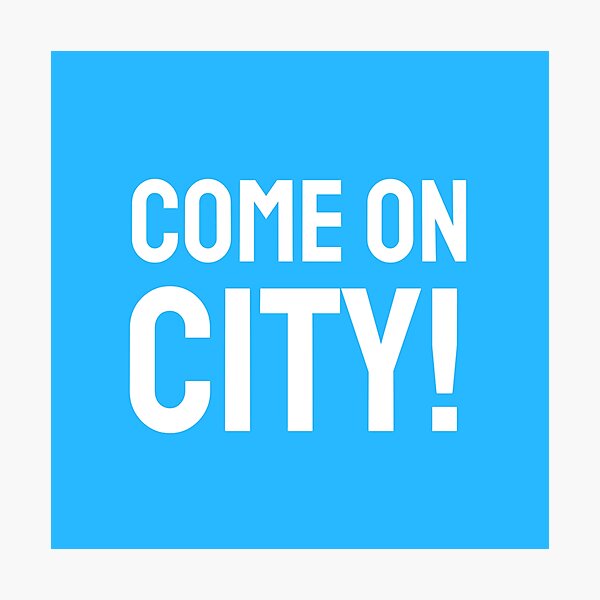 Item preview, Come on City! designed and sold by VRedBaller.