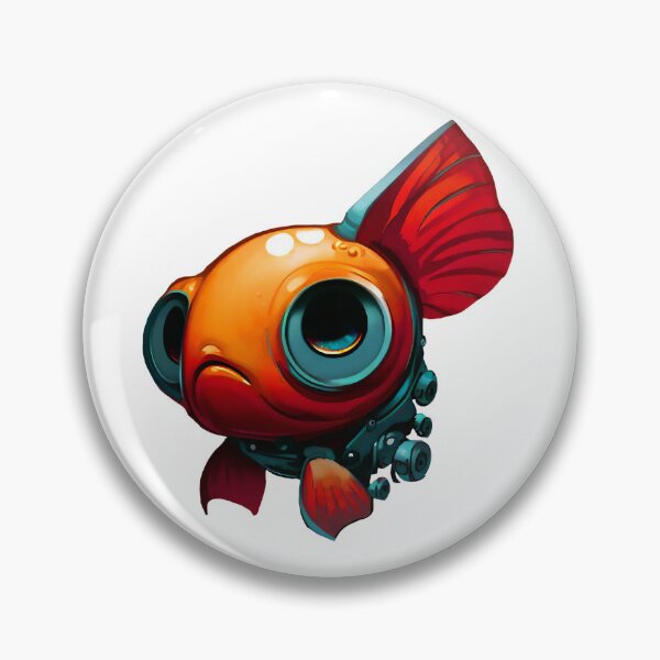 Item preview, Robo-Goldfish! designed and sold by kukamatsu.