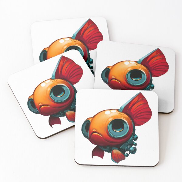Item preview, Robo-Goldfish! designed and sold by kukamatsu.