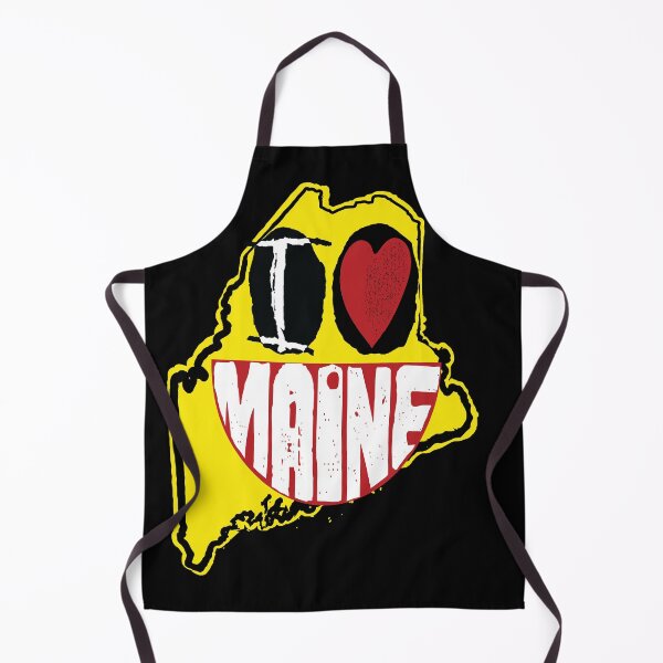Item preview, I Love Maine Smiling Happy Face designed and sold by pelagio.