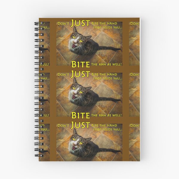 Item preview, Don’t Just Bite The Hand That Feeds You…Bite The Arm As Well! designed and sold by Walter G. Esselman.
