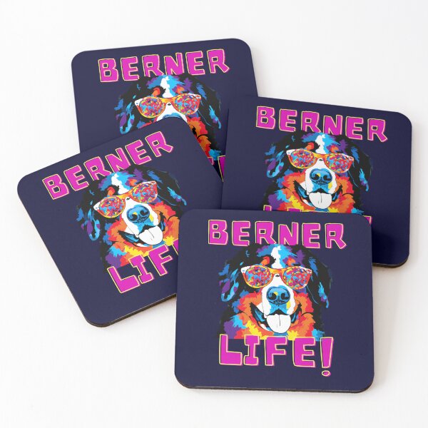 Item preview, Fun Bright Cool Bernese Mountain Dog Berner Life! designed and sold by Bitchien.
