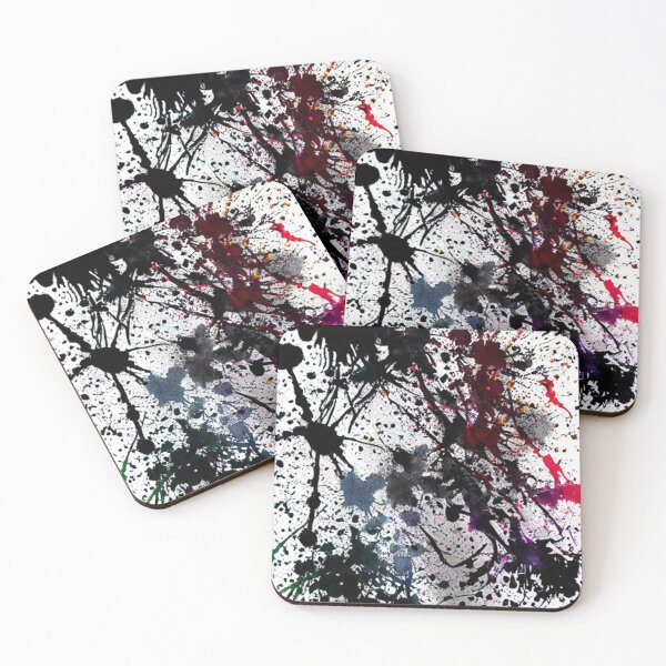 Item preview, Abstract Paint Splatter on White designed and sold by calibrit.