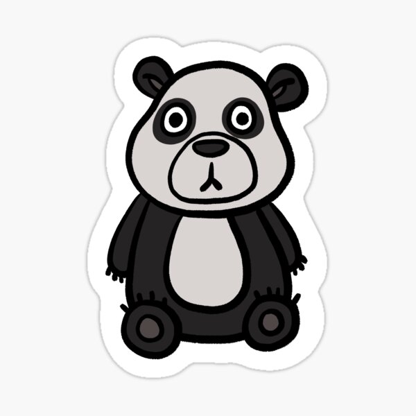 Panda Bär Sticker