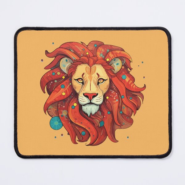 Item preview, Zodiac King: Embodying Leo's Regal Essence designed and sold by TrendyArtInk.