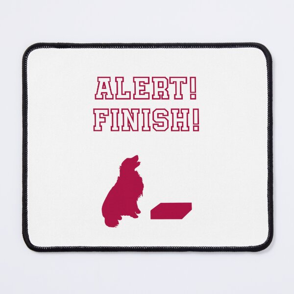 Item preview, Alert! Finish! (Golden Retriever) designed and sold by montueswtf.
