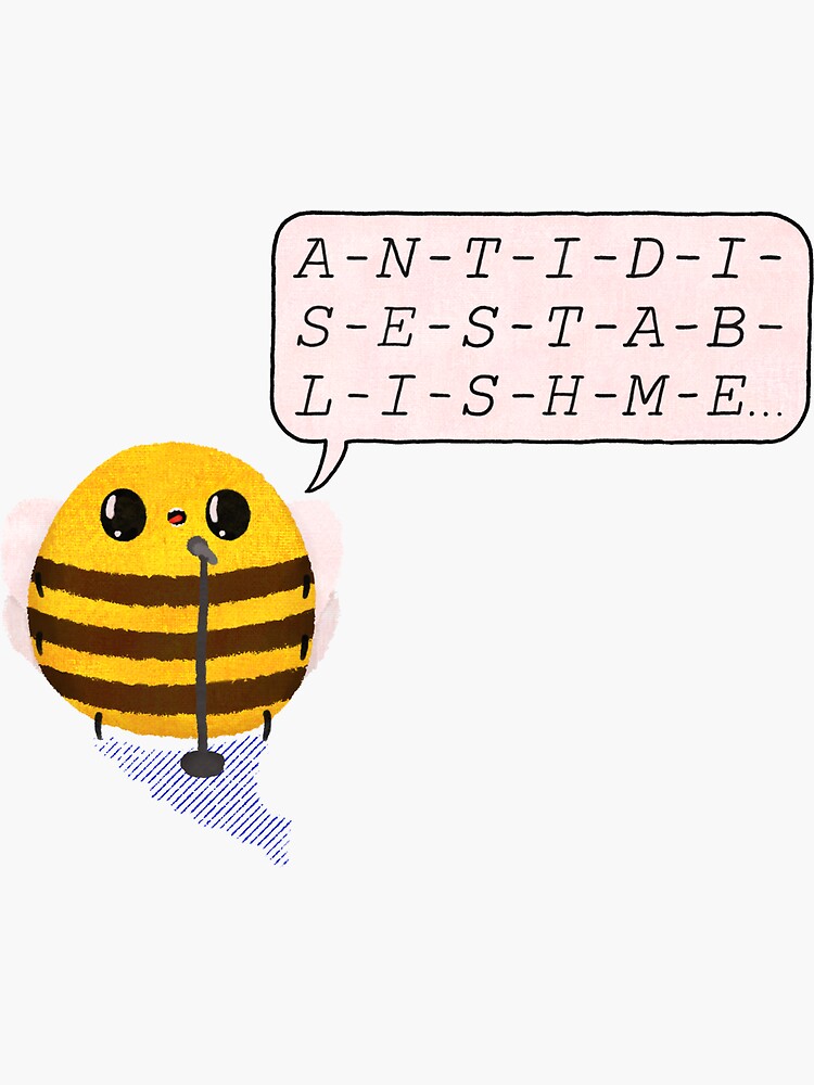 A Spelling Bee | Sticker