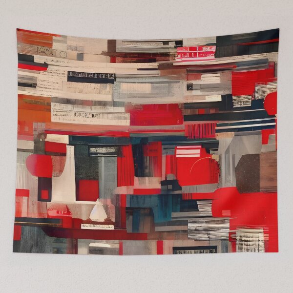 Item preview, Cubical Abstract  designed and sold by Dana Roper.