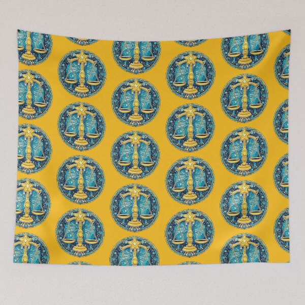 Item preview, Harmony's Dance: Embrace the Libra Zodiac designed and sold by TrendyArtInk.
