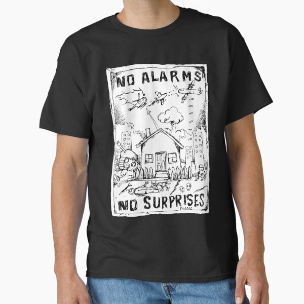 Item preview, No Surprises Illustrated Lyrics designed and sold by bangart.
