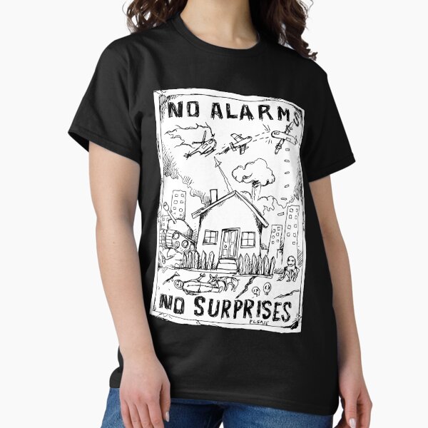 Item preview, No Surprises Illustrated Lyrics designed and sold by bangart.