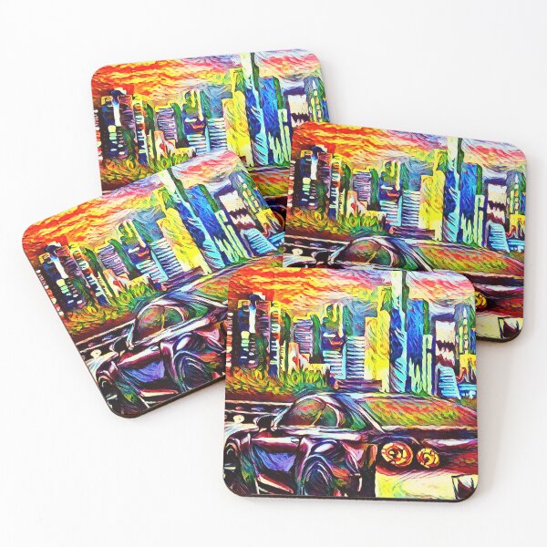 Item preview, Purple City Variation designed and sold by SobrenityArt.