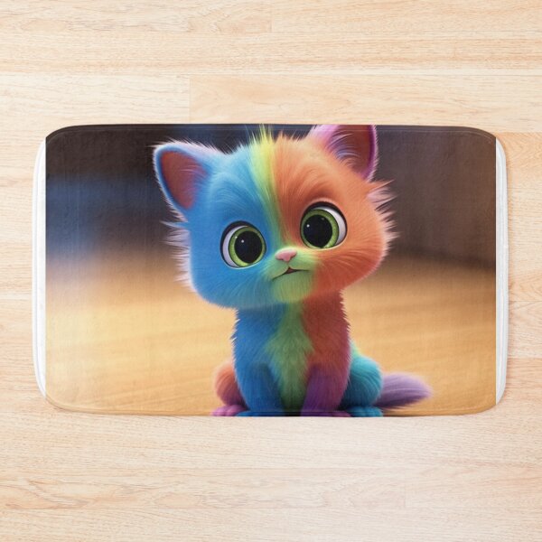 Item preview, Raphael multicolored cat designed and sold by DigitalPixelize.