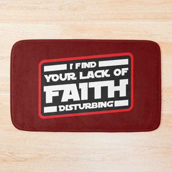 Item preview, I Find Your Lack of Faith Disturbing Red designed and sold by Cine Store Merch.