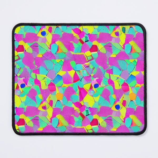 Item preview, Abstract Confetti Pattern in Pink and Blue and Yellow designed and sold by calibrit.
