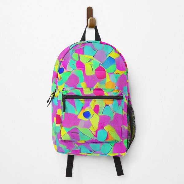 Item preview, Abstract Confetti Pattern in Pink and Blue and Yellow designed and sold by calibrit.
