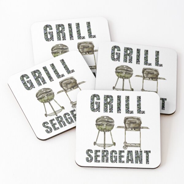 Item preview, Grill Sergeant Barbecue BBQ   designed and sold by BeansHotTees.