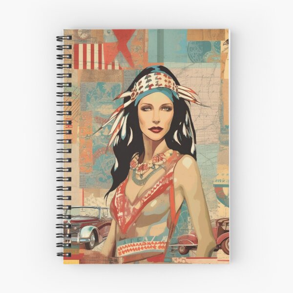 Item preview, America Beauty Retro Vintage Patchwork Collage Pattern of Americana designed and sold by BrandonArtWorld.