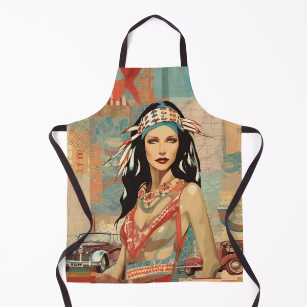 Item preview, America Beauty Retro Vintage Patchwork Collage Pattern of Americana designed and sold by BrandonArtWorld.