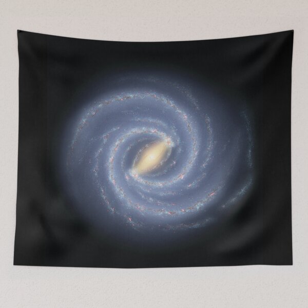 Item preview, Milky Way Galaxy Artwork - Outskirts of Our Solar System designed and sold by BravuraMedia.