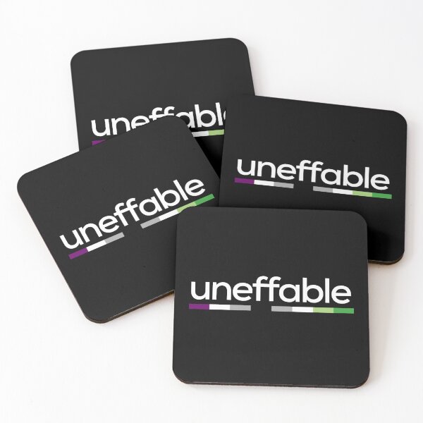 Item preview, Uneffable Aro Ace. Aroace Pride designed and sold by Subtle Pride Shop.