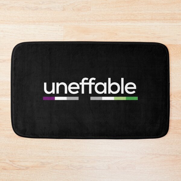 Item preview, Uneffable Aro Ace. Aroace Pride designed and sold by Subtle Pride Shop.