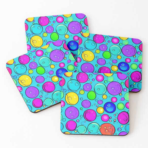 Item preview, Abstract Colorful Comical Bubble Pattern designed and sold by calibrit.