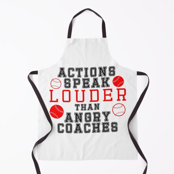 Item preview, Actions Speak Louder Than Angry Coaches designed and sold by agenttomcat.
