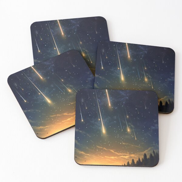 Item preview, Shooting Stars over a Forest designed and sold by ViidoriImagine.