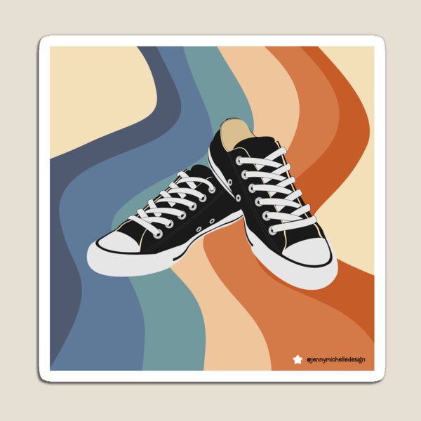 Artikel-Vorschau von Retro Vintage Converse Schuhe, designt und verkauft von JMPDesign.