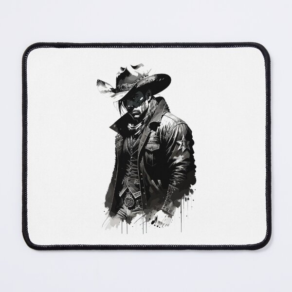 Item preview, Wild Ink: Portrait of a Young Cowboy designed and sold by Pickmash.