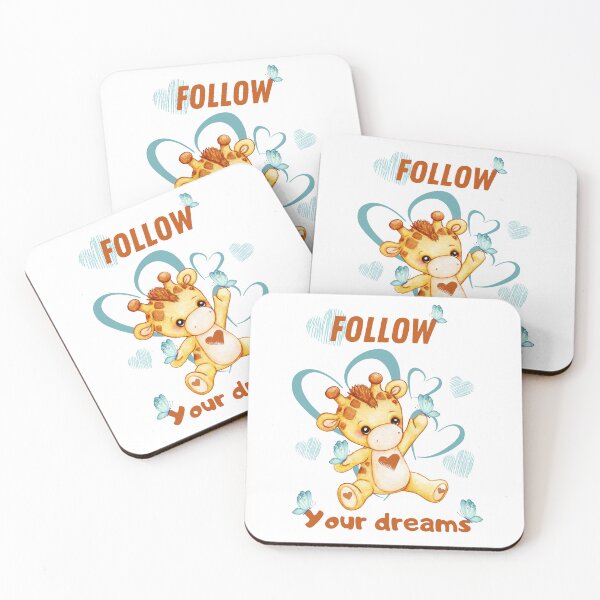 Item preview, Follow your | Cute motivations | Giraffe designed and sold by Twinmommy Store.
