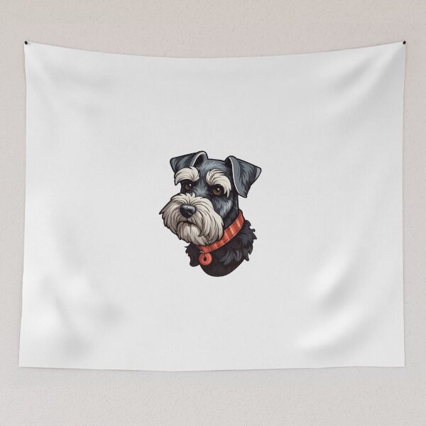 Item preview, Black and Silver Schnauzer designed and sold by RobinsEgg23.
