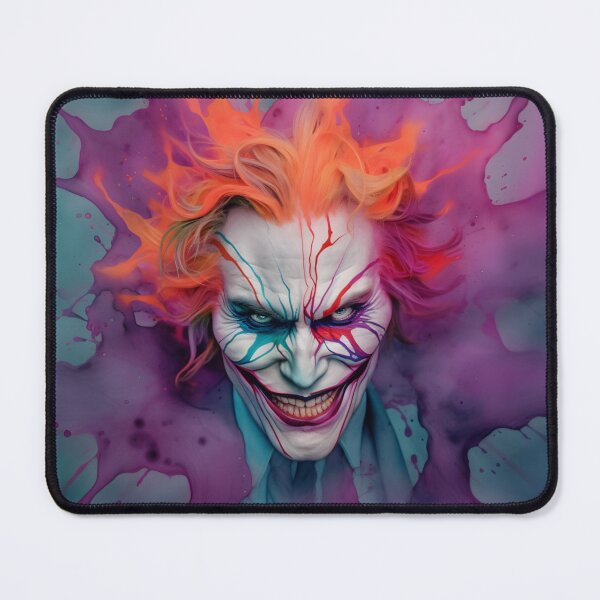 Item preview, Sinister Psycho Clown Dark Fantasy Jester Trippy Clown designed and sold by JD72shirtshop.