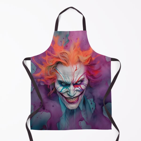Item preview, Sinister Psycho Clown Dark Fantasy Jester Trippy Clown designed and sold by JD72shirtshop.
