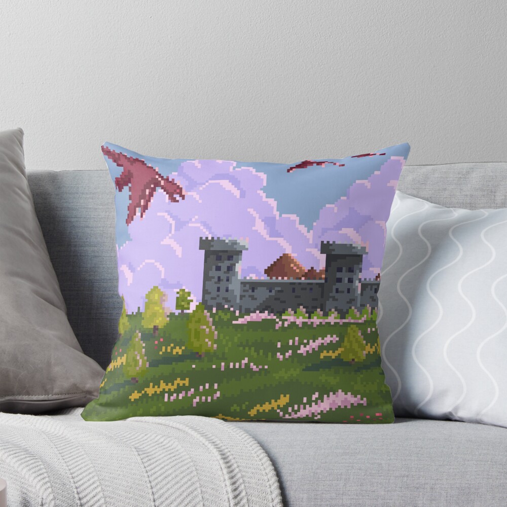 Item preview, Throw Pillow designed and sold by PartTimePixel.