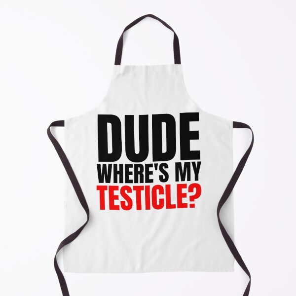 Item preview, Dude Where_s My Testicles, Testicle Amputee, designed and sold by dongtroizi.