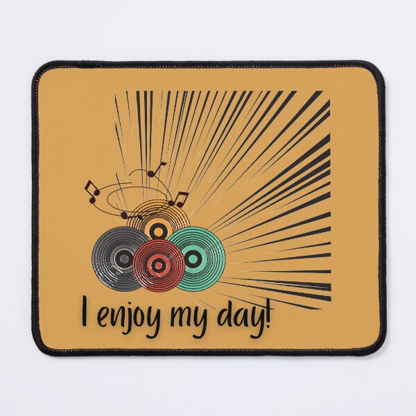 Item preview, Retro Colorful Vintage Rhythms: I enjoy my day designed and sold by Narcisa22.
