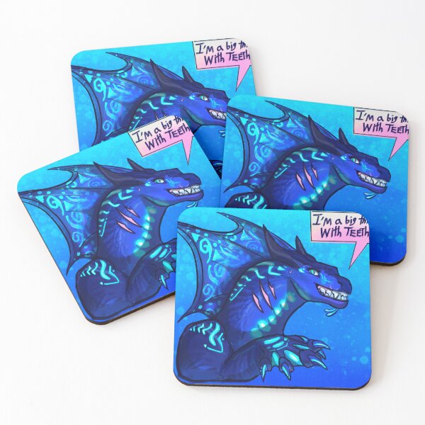 Item preview, Amable, Dragón de agua sonriendo, fanart designed and sold by Gloria Something.