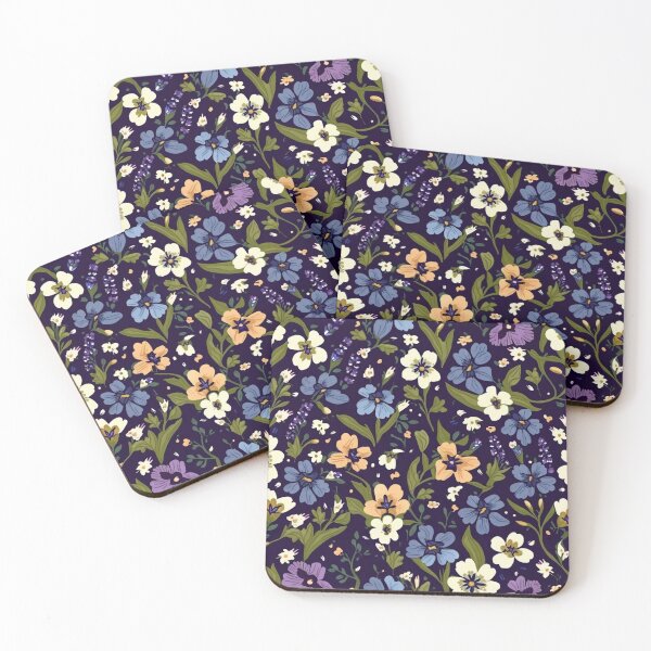 Item preview, Delicate blue blooms designed and sold by RoseAesthetic.