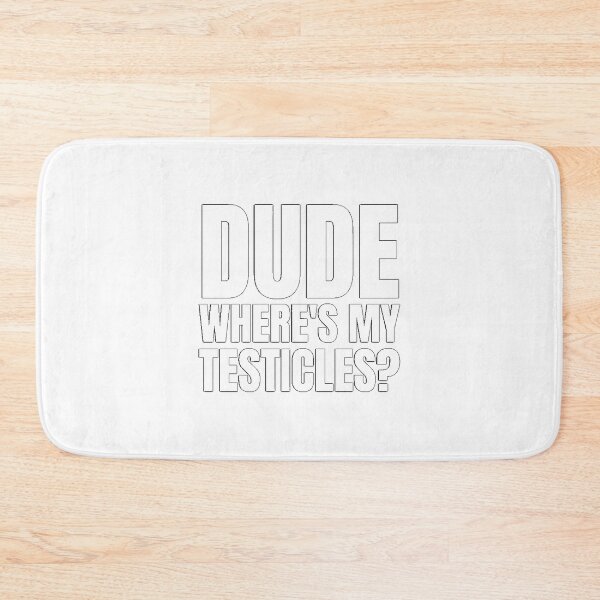 Item preview, Dude Where_s My Testicles, Testicle Amputee, Orchiectomy, Testicle Amputation, Neutering, Testicle(3) designed and sold by dongtroizi.