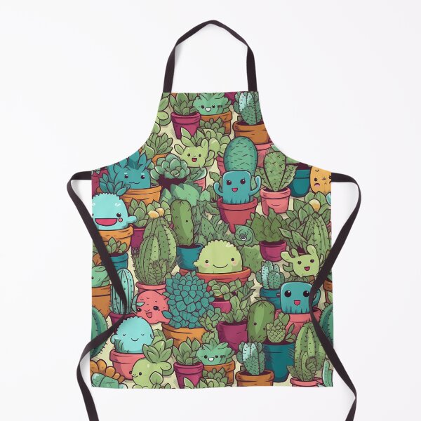 Item preview, Succulent Plants Stylized Illustration Pattern designed and sold by Thresh-prince.