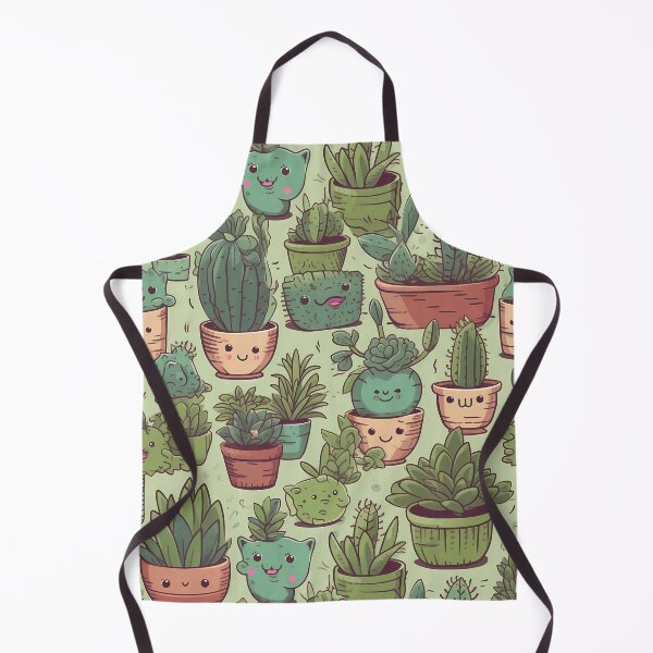 Item preview, Succulent Plants Stylized Illustration Pattern designed and sold by Thresh-prince.