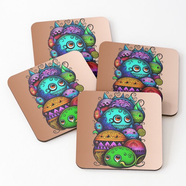 Item preview, Many Not Scary Monster 5 designed and sold by ChibiMavis.