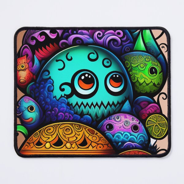 Item preview, Many Not Scary Monster 5 designed and sold by ChibiMavis.