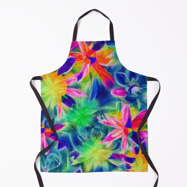 Item preview, Abstract Spring Colorful Neon Floral designed and sold by calibrit.