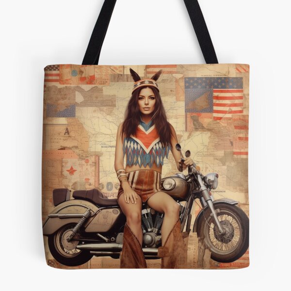 Item preview, America Beauty Retro Vintage Patchwork Collage Pattern of Americana designed and sold by BrandonArtWorld.