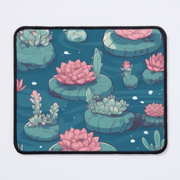 Item preview, Succulent Plants Stylized Illustration Pattern designed and sold by Thresh-prince.